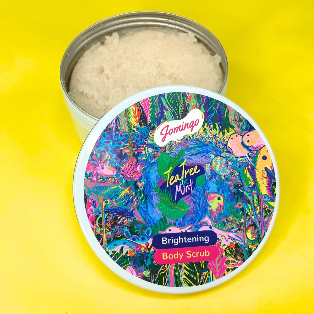 NEW! Brightening Sugar & Pink Salt Body Scrub For Softer Skin