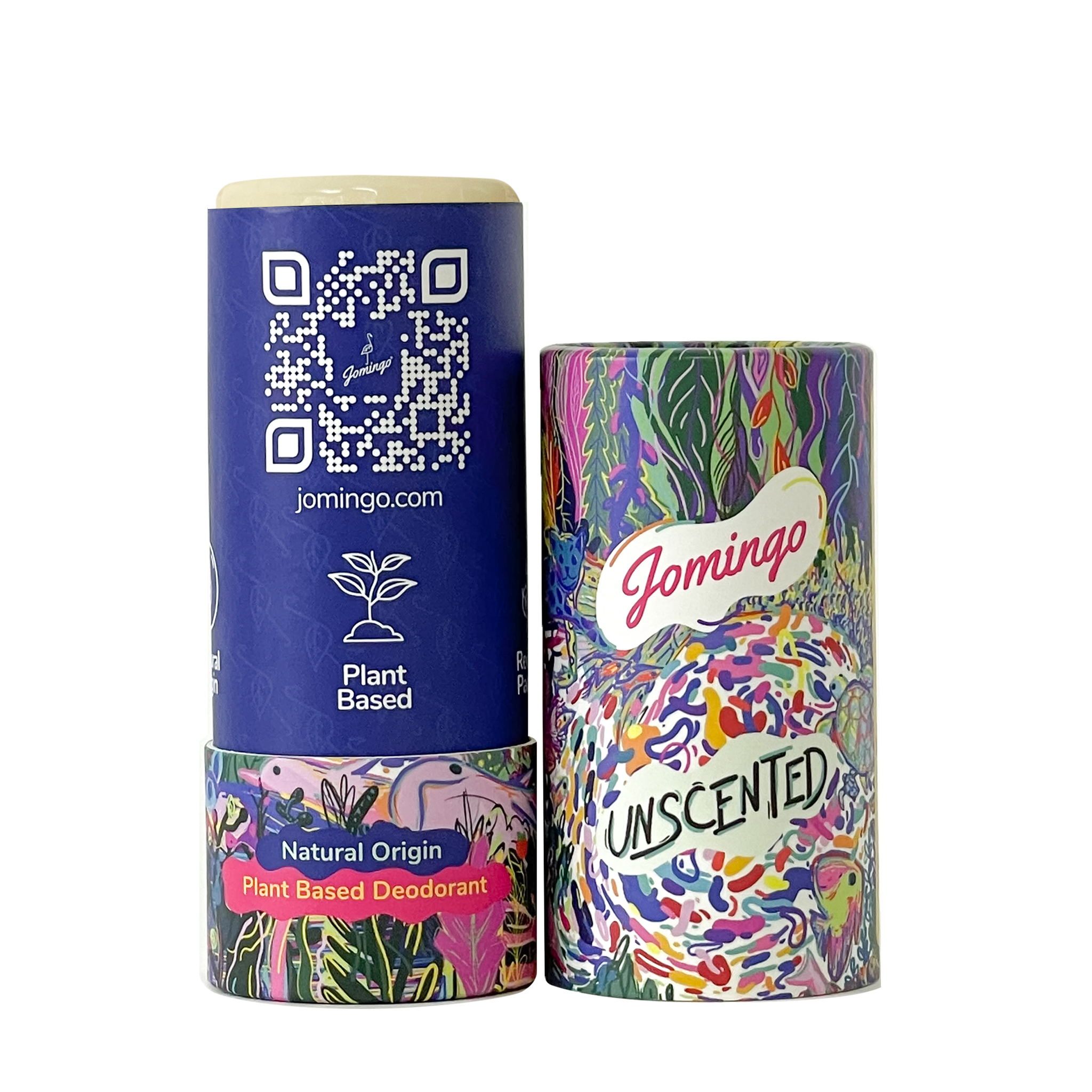 Natural, Aluminium Free & Plant Based Deodorant Stick For Men, Women and Kids - Unscented