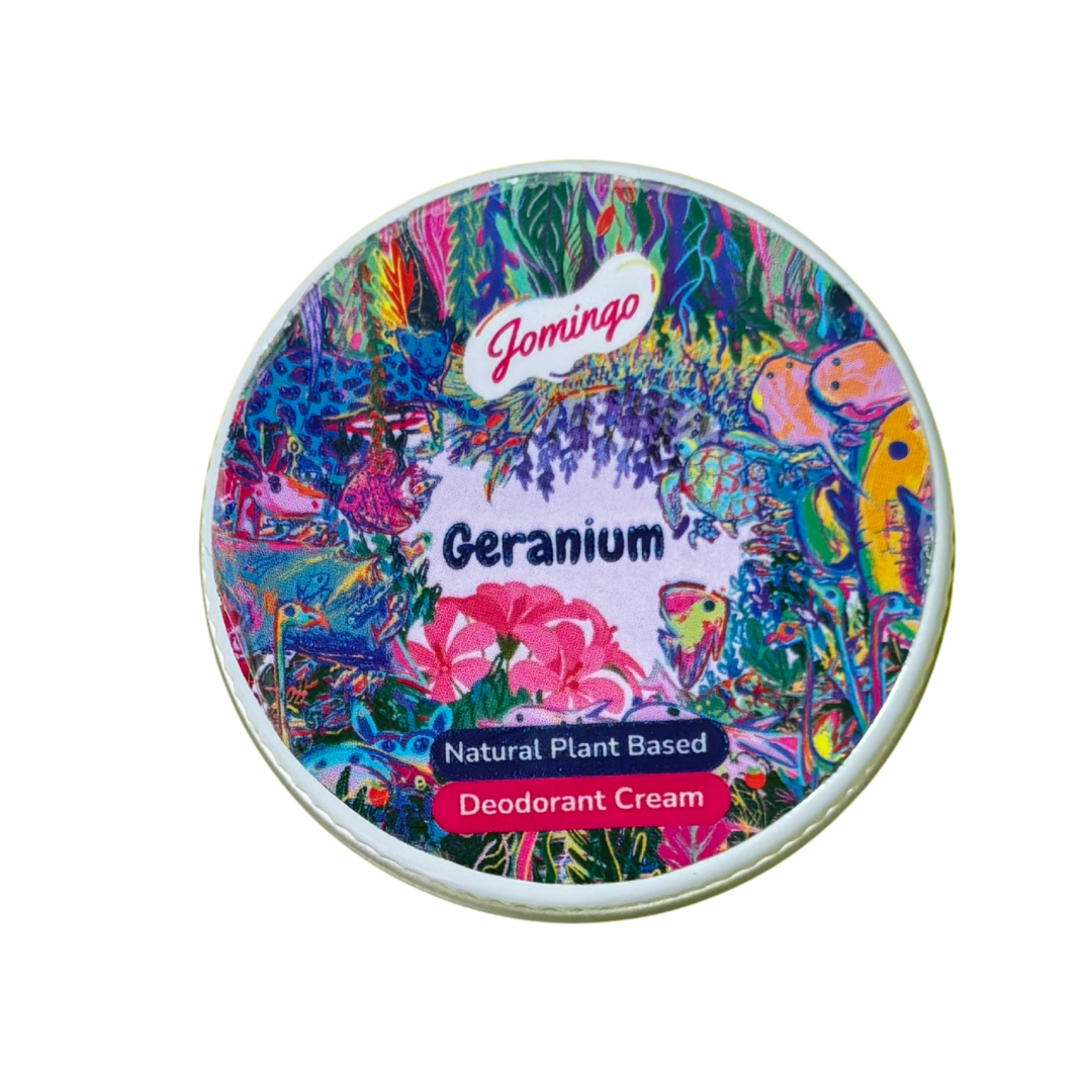 Natural Deodorant Cream, Plant Based, Aluminium-Free, Strong 12 Hours Anti-Odor, 30g