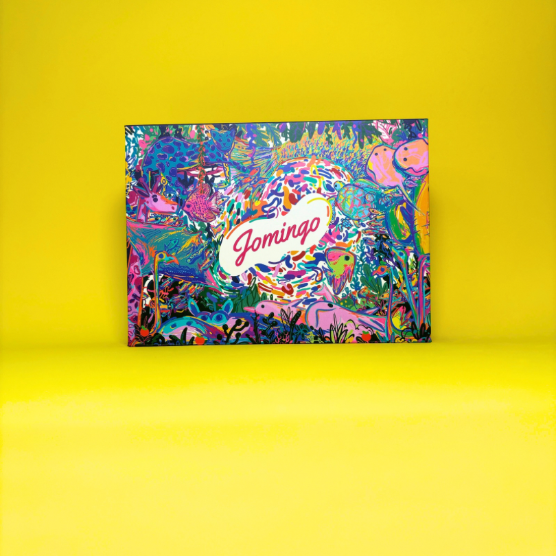 Jomingo Festive Self-Care Christmas Gift Set – Handmade Shower Steamer & Mini Body Scrub