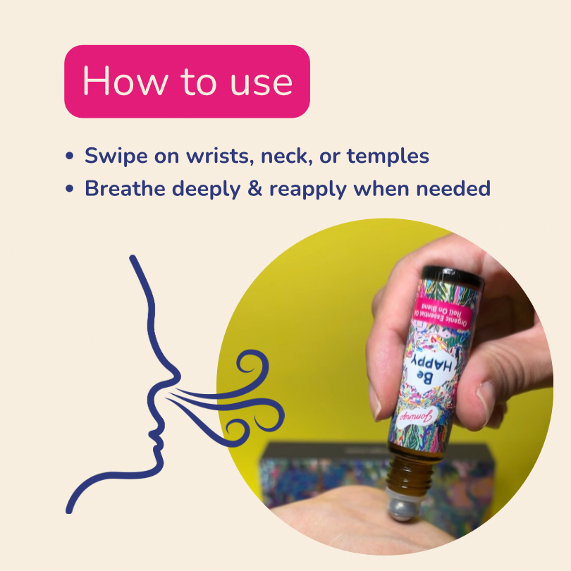 [FREE Box With Any 3 Roll Ons] Jomingo Festive Christmas Gift Set – Organic Essential Oils Aromatherapy Roll-On Collection