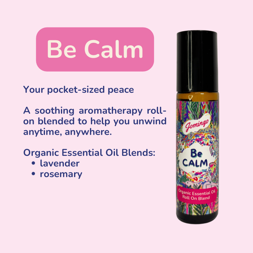 [FREE Box With Any 3 Roll Ons] Jomingo Festive Christmas Gift Set – Organic Essential Oils Aromatherapy Roll-On Collection