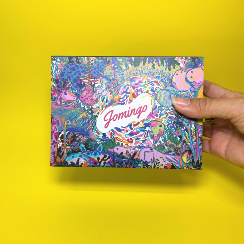 Jomingo Festive Self-Care Christmas Gift Set – Handmade Shower Steamer & Mini Body Scrub