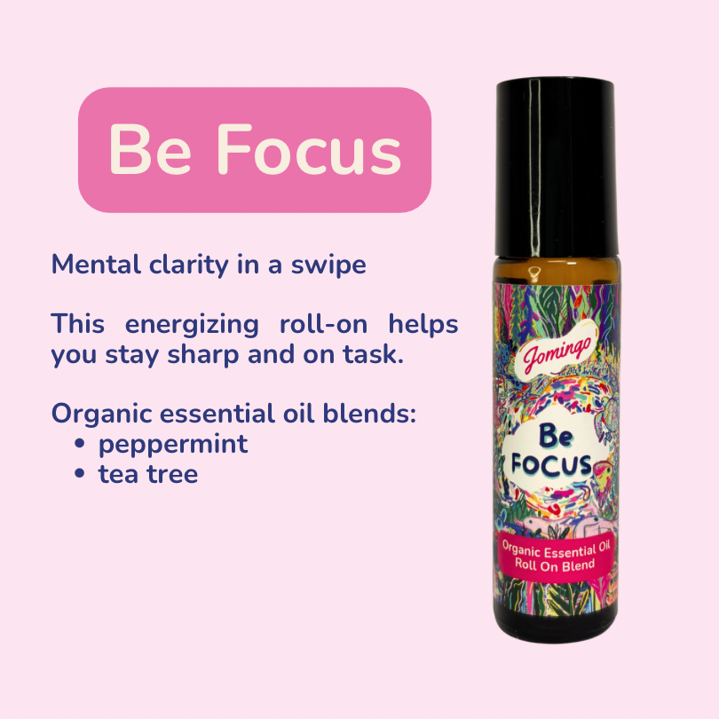 [FREE Box With Any 3 Roll Ons] Jomingo Festive Christmas Gift Set – Organic Essential Oils Aromatherapy Roll-On Collection