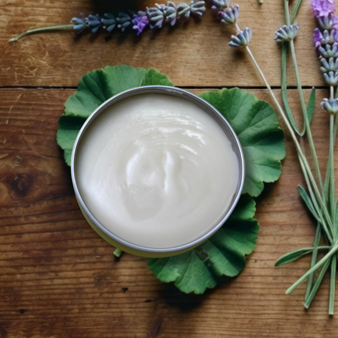 Natural Deodorant Cream, Plant Based, Aluminium-Free, Strong 12 Hours Anti-Odor, 30g