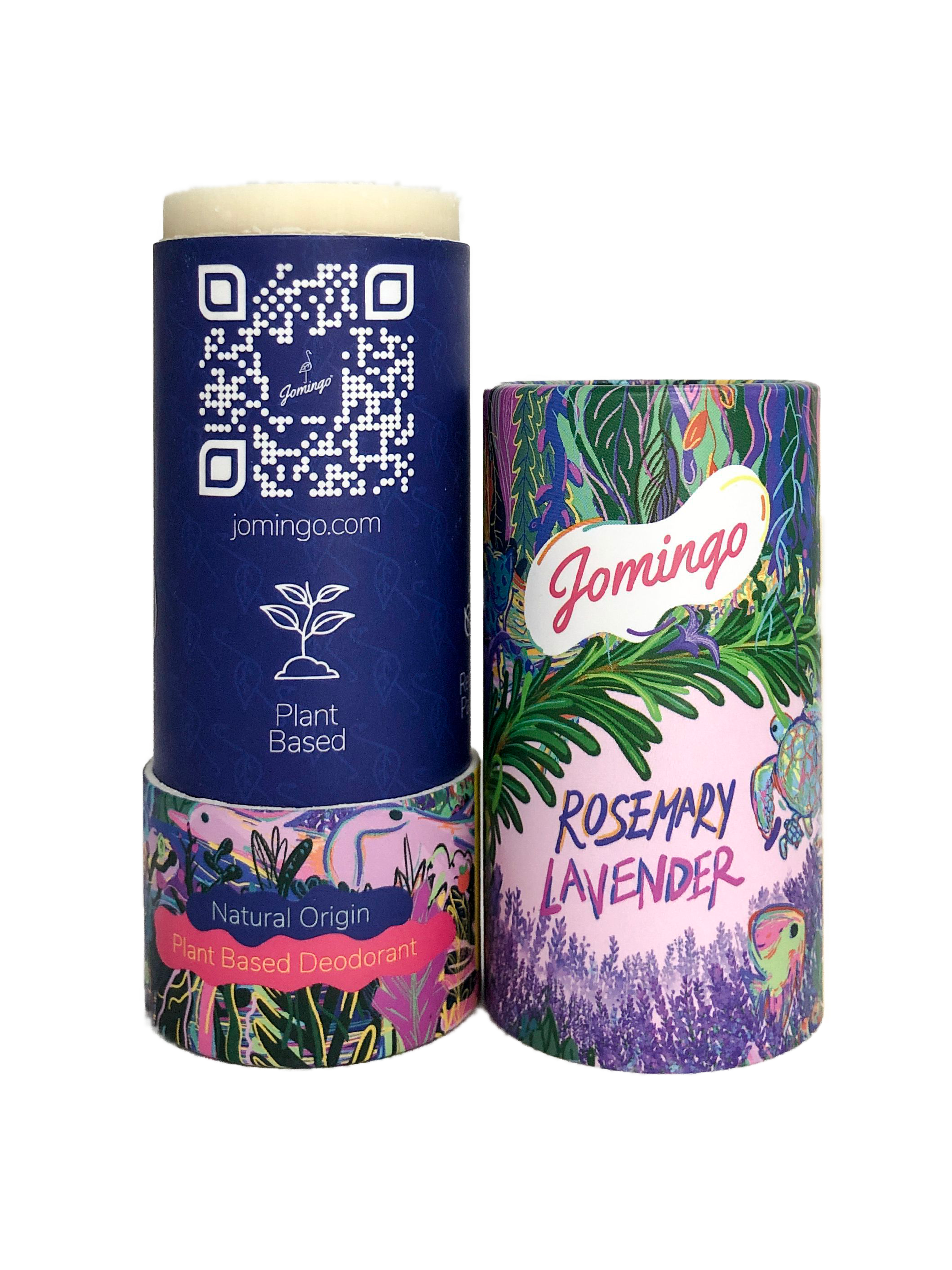 NEW! Certified Natural, Aluminium Free  & Plant Based Deodorant Stick For Men, Women and Kids - Rosemary Lavender 50g