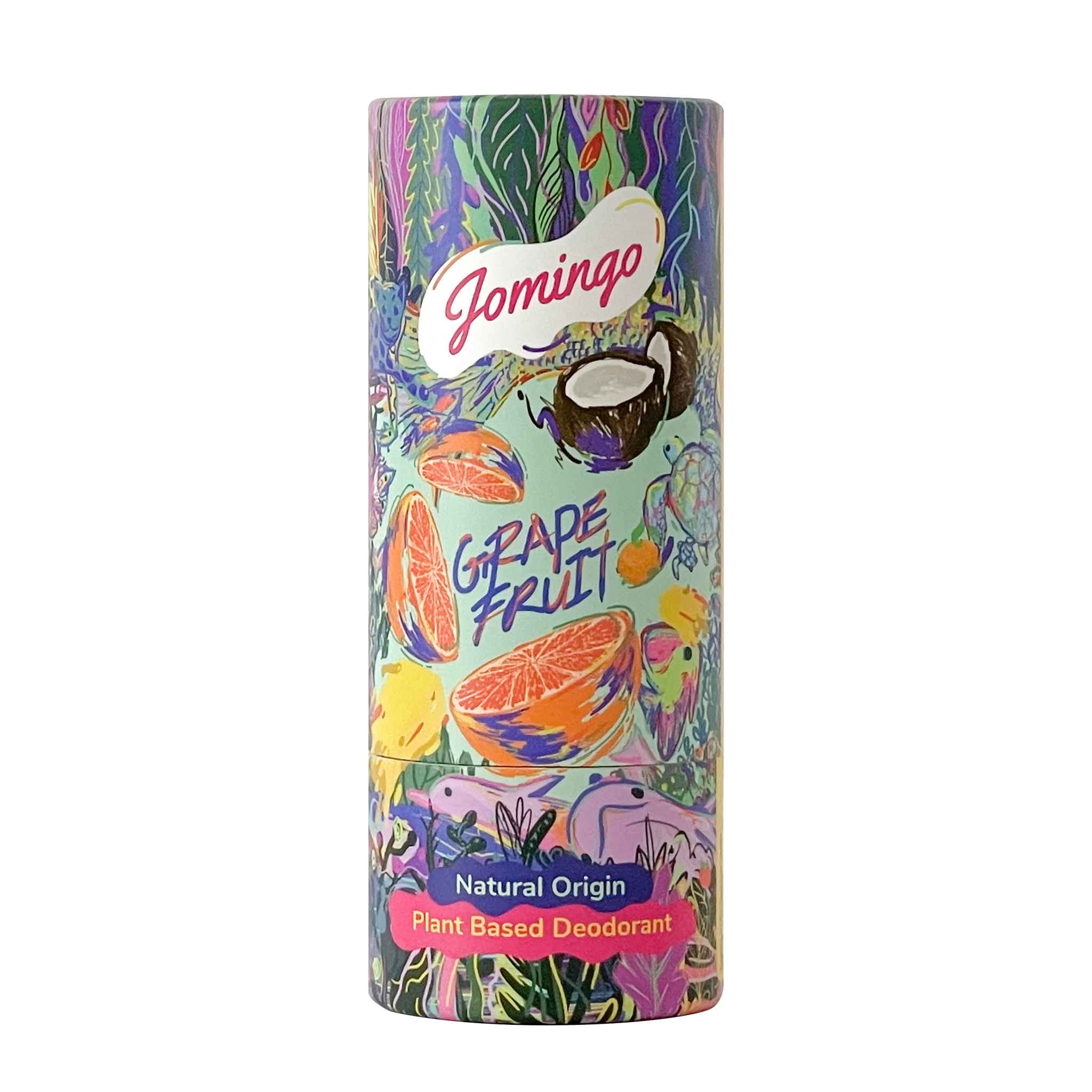The Best Natural, Aluminium Free Deodorant Gift - Grapefruit Deodorant and Natural Konjac Sponge
